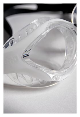 Schwimmbrille Arena Air-Bold Swipe Weiß Schwarz