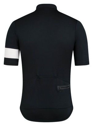 Rapha Classic Kurzarmtrikot Schwarz/Weiß Mann