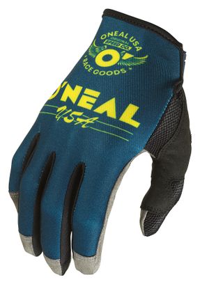 O'Neal MAYHEM BULLET V.22 Lange Handschoenen Blauw / geel