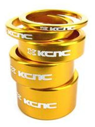 KCNC Management Kit Spacers Alu 1'' 1/8 Gold 3/5/10/14/20 mm