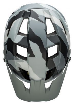Bell Spark 2 Helm Mat Camo Grijs 2022
