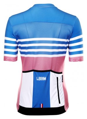 LeBram Tourmalet Ciel jersey met korte mouwen voor dames Adjusted Fit