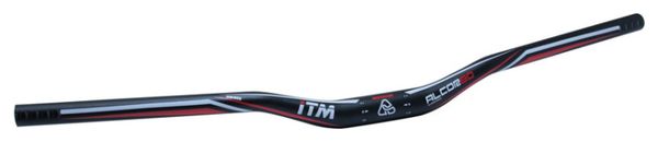 CINTRE VTT DEMI RELEVE ITM ALCOR NOIR 31 8mm L740mm