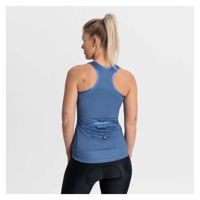 Maillot Manches Courtes Velo Rogelli Abbey - Femme - Marine