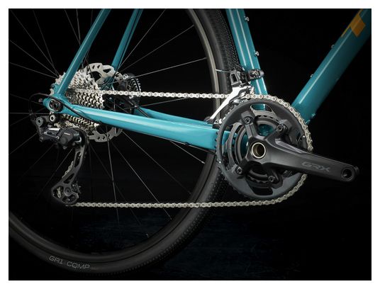 Gravel Bike Trek Checkpoint ALR 5 Shimano GRX 11V 2021 Blaugrün