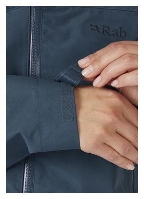 Veste Imperméable Femme Rab Namche Gore-Tex Bleu