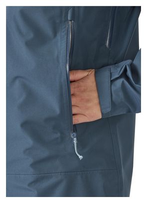 Veste Imperméable Femme Rab Namche Gore-Tex Bleu
