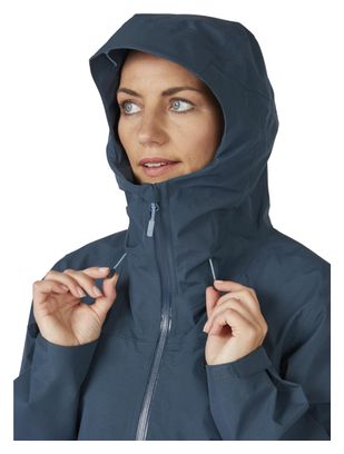 Veste Imperméable Femme Rab Namche Gore-Tex Bleu