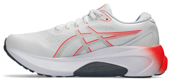 Asics Gel Kayano 30 Women's Running Shoes White Red