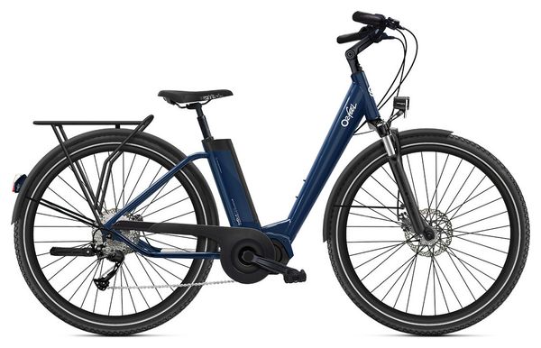 O2 Feel iVog Explorer Boost Univ Shimano Altus 9V 360 Wh Bleu  Boréal electric mountain bike