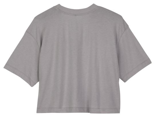 Dames Byrd Crop T-shirt met korte mouwen Beige 