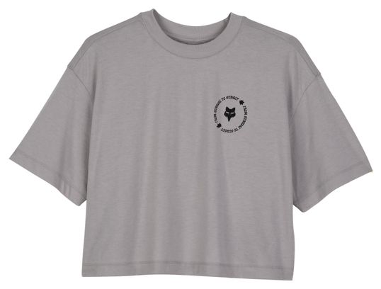 Dames Byrd Crop T-shirt met korte mouwen Beige 