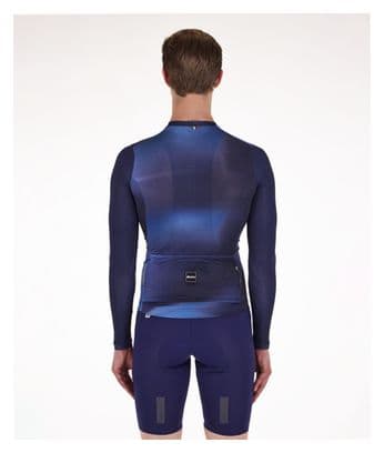 Santini Ombra Eco Sleek Blue Unisex Long Sleeve Jersey