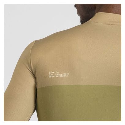 Sportful Pista Thermal Maglia a maniche lunghe verde