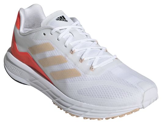 Zapatillas Running Adidas SL 20 2 Blanco / Rojo Mujer