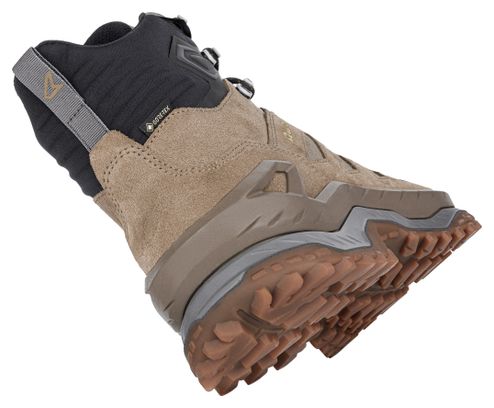 Chaussure Randonnée Homme Lowa Innovo Gore-Tex Mid Beige