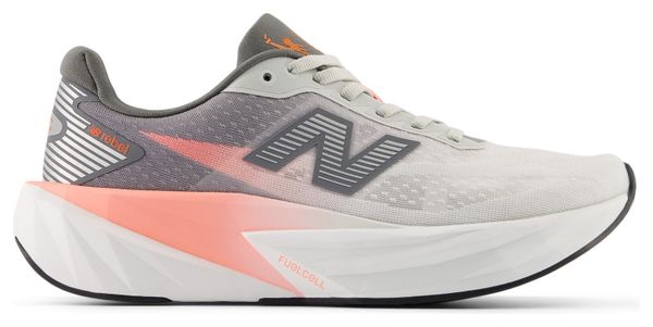 Hardloopschoenen New Balance FuelCell Rebel v5 TCS NYC Marathon Grijs/Roos Vrouw