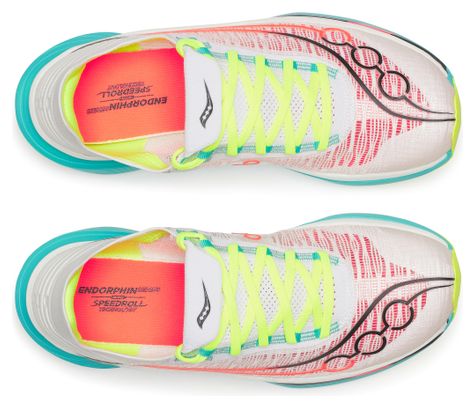 Running shoes Saucony Endorphin Elite 2 White/Multicolor