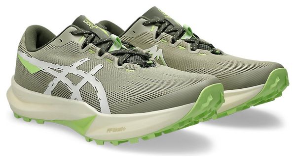 Chaussures Trail Asics Fuji Lite 6 Kaki/Vert Homme