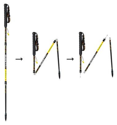 Bâton de Trail Pliables en Carbone - PLATINIUM AERO PERF
