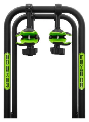 Porte-Vélos sur Boule d'Attelage ZENITH 4 pour 4 vélos - Basculant - Antivol - Installation Facile - Transport Sécurisé - 15kg/rail (max. 60kg)
