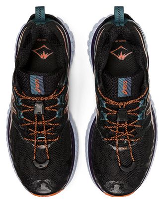 Asics Trabuco Max Running Shoes Black Orange Women's
