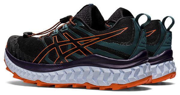 Asics Trabuco Max Running Shoes Black Orange Women's