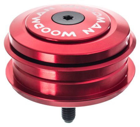 WOODMAN Headset AXIS SICR Too Teilintegrierte 1&#39;&#39;1 / 8 Rot