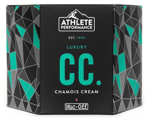 Crème Chamois Muc-Off Performance Anti Bactérienne - Sans Parabènes - Réducteur de Frictions - 250ML