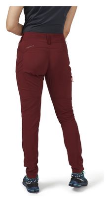 Women's Rab Incline Light Regular Pants Red