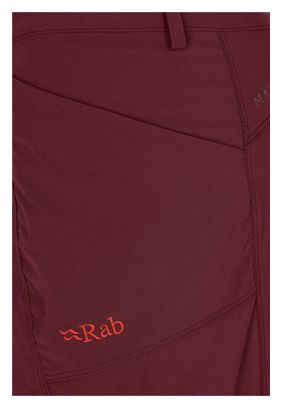 Women's Rab Incline Light Regular Pants Red