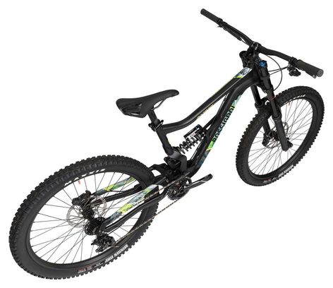 VTT Tout-Suspendu Rossignol All Track DH Sram GX DH 7V 27.5 Noir Mat Vert 2018