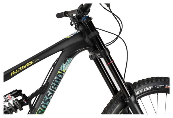 VTT Tout Suspendu Rossignol All Track DH Sram GX DH 7V 27.5 Noir Mat Vert 2018 Alltricks