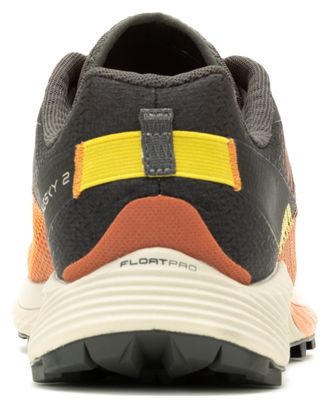 Merrell MTL Long Sky 2 Orange/Grey Trail Shoes