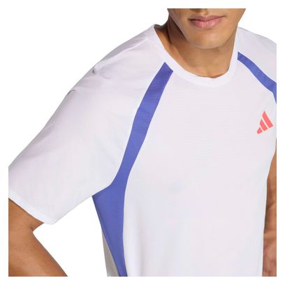 T-Shirt Running adidas Adizero Archive Blanc Homme