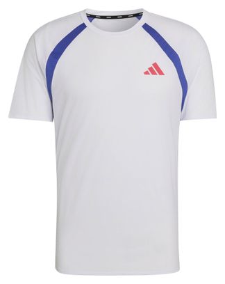 T-Shirt Running adidas Adizero Archive Blanc Homme
