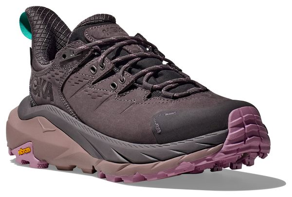 Zapatillas de exterior para mujer Hoka Kaha 2 Low GTX Violeta/Rosa