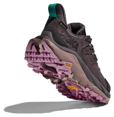 Zapatillas de exterior para mujer Hoka Kaha 2 Low GTX Violeta/Rosa