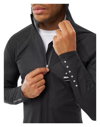 Compressport Hurricane Men's Waterproof Jacket - Black
