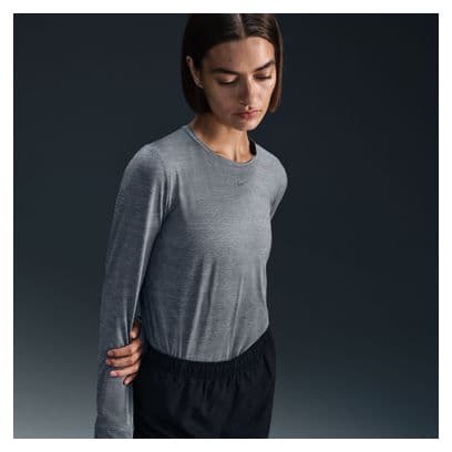 Nike One Classic Grey Women's long sleeve jersey