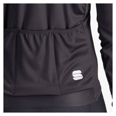 Sportful Supergiara Thermal Langarm Trikot Schwarz