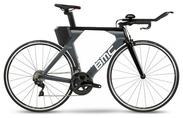 Vélo de Triathlon BMC Timemachine Two Shimano 105 11V 700 mm Gris Racing 2021