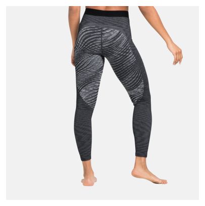 Odlo Blackcomb Eco Long Tights Schwarz Grau Damen