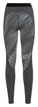 Odlo Blackcomb Eco Long Tights Schwarz Grau Damen