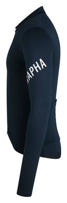 Maillot Manches Longues Rapha Pro Team Midweight Gris Foncé Homme