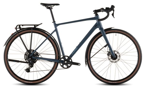 Cube Nuroad One FE Gravel Bike Shimano Cues 9S 700 mm Grove Blue Green 2026