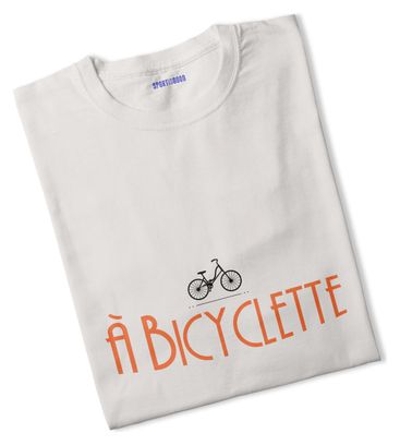T-shirt femme à Bicyclette