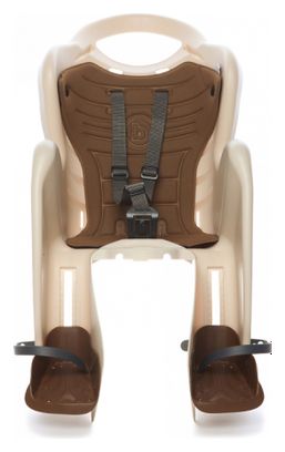 Bellelli Siège bébé pour vélo Mr Fox Standard B-Fix beige vintage