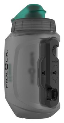 Borraccia Fidlock Twist antibatterica da 550 ml, modello Compact Single Smoke
