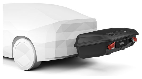 Thule Arcos Box L (400 L) Aanhangwagenkofboxtransportbox Zwart